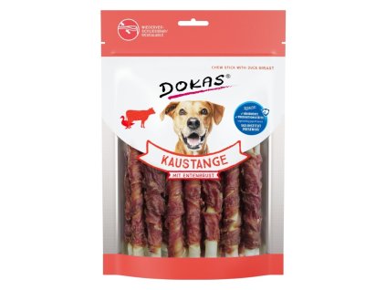 Dokas tycinky z hovadzej koze obalene kacacim masom 200 g 4251276201264