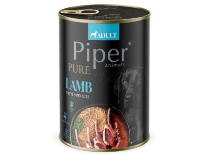 PIPER PURE Lamb 400g jahňa konzerva pre dospelých psov