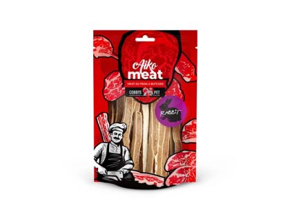 COBBYS PET AIKO Meat Rabbit Sandwich sušené králičie mäso s treskou 200g