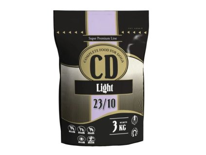 DELIKAN CD Light 23/10 3kg Kompletné superprémiové krmivo vhodné pre psov seniorov alebo obéznych psov