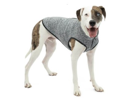 Sveter pre psy Kurgo Dog Core Sweater-Heather-Black-XL