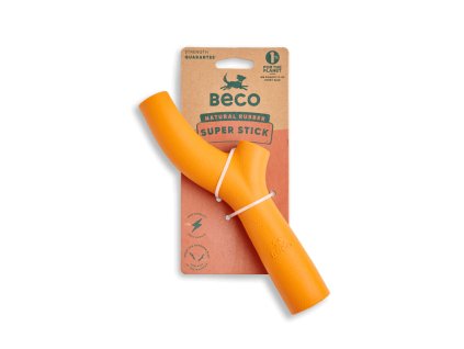 Hračky pre psov, Beco Super Stick-orange (Farba oranžové)