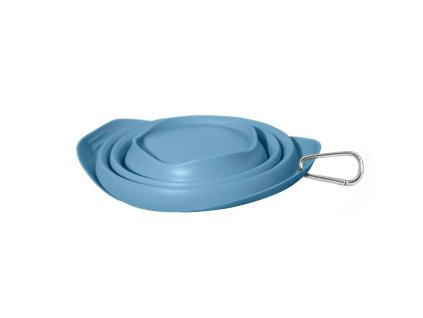 Miska pre psa Kurgo Collaps-a-Bowl-blue