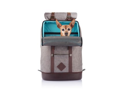 Batoh pre psa Kurgo Rucksack-Heather-Grey