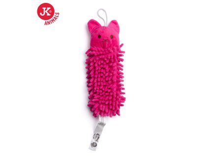 JK Animals plysova hracka pre psa mop ruzovy 25cm 8595159437514