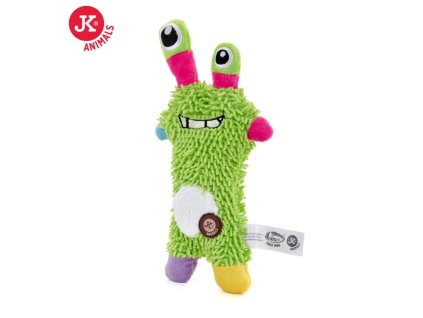jk animals plysova hracka pre psa monster mop zeleny 29 cm 8595159437873