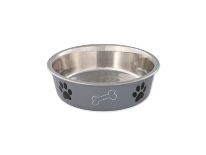 miska nerezova s plastovym povrchom pre psov 1400 ml x 21 cm 4011905252445