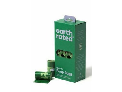 Earth Rated sacky na psie exkrementy s vonou levandule 21 roliek 870856000703