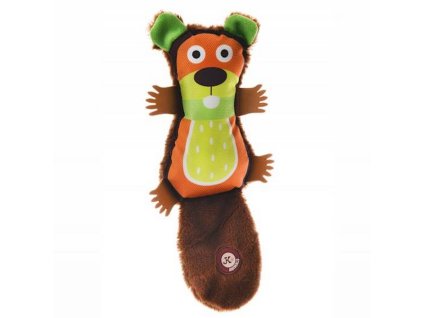 JK Animals plysova hracka pre psa Bobor 32cm 8595159446561