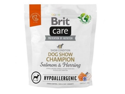 Brit Care dog Hypoallergenic dog Show Champion 1 kg 8595602559121