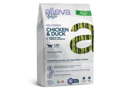 Alleva HOLISTIC cat neutered 1,5 kg