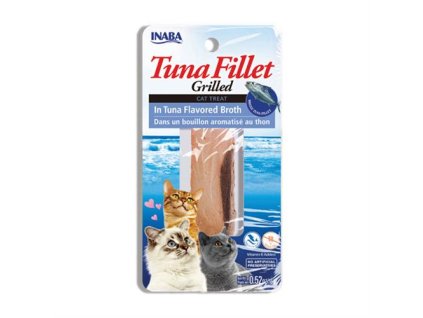 Pamlsok Inaba Churu Grilled cat Tuniak extra krehký v tuniakovom vývare 1 ks 15 g