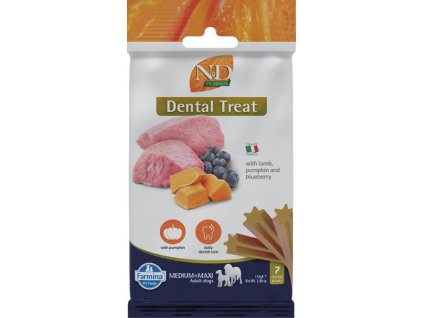 Pamlsok Farmina ND Pumpkin Dog Lamb Blueb Adult medium & maxi 100g