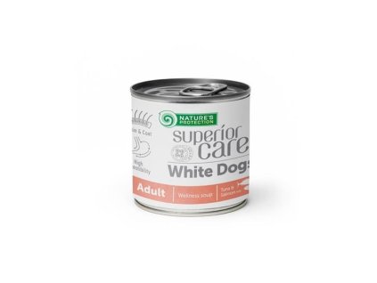 Natures P polievka superior care white dog adult salmon and tuna all breeds 140 ml