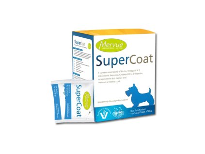 Mervue SuperCoat pasta vo vrecuskach pre male psy 30 x 5ml 5391523472944