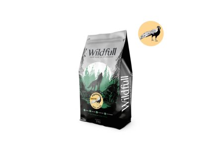 wildfull dog adult mini size gf pheasant pumpkin 2kg