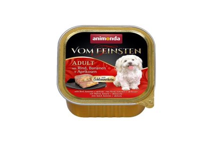vom feinsten adult hovadzie s bananom a marhulami 150g