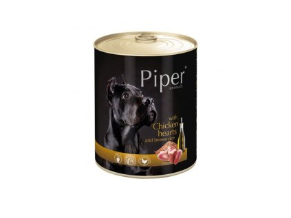 piper adult kuracie srdiecka s ryzou 800g