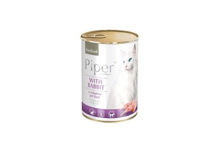 piper cat sterilised kralik 400g