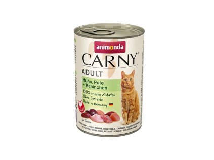 animonda carny adult kura morka a kralik 400g