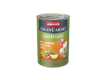 animonda grancarno superfoods morka repa sipky a lanovy olej 400g