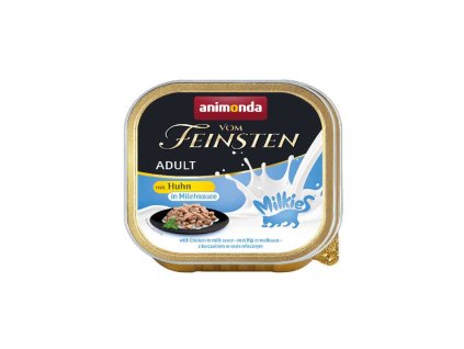 animonda vom feinsten adult milkies kura v smotanovej omacke 100g