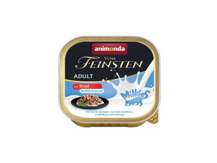 animonda vom feinsten adult milkies hovadzie v smotanovej omacke 100g