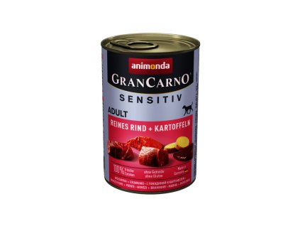 animonda grancarno sensitiv adult hovadzie so zemiakmi 400g