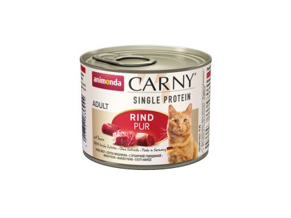 animonda carny adult single protein ciste hovaedzie 200g