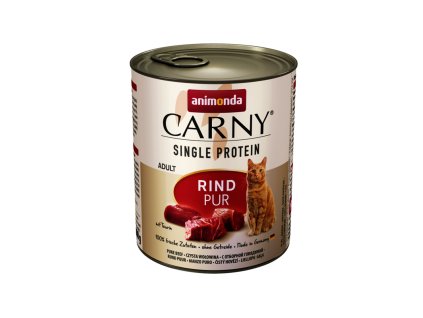 animonda carny adult single protein ciste hovadzie 800g