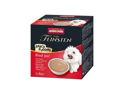 animonda vom feinsten dog snack hovaedzi puding 3x85g