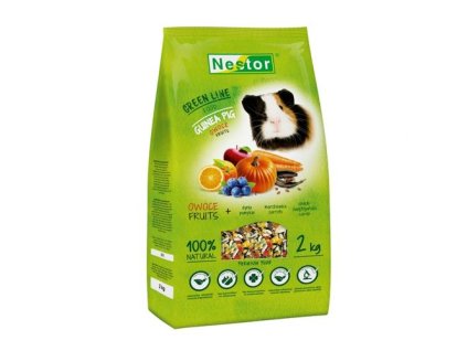 NESTOR GreenLine PREMIUM PLUS Guinea Pigs 2kg prémiové krmivo pre morčatá