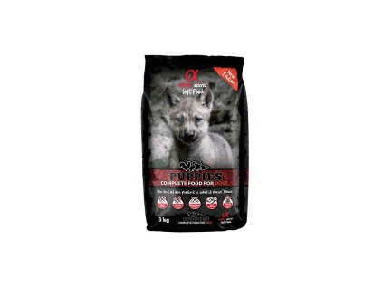 alpha spirit complete soft dog food puppies 15kg