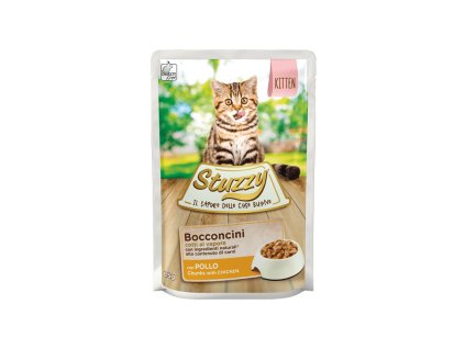 stuzzy cat kitten chunks kuracie kusky v stave 85g