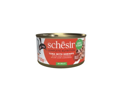 schesir jelly cat tuniak a krevety 85g
