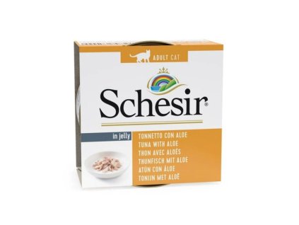 Schesir cat tuniak a aloe v zele 85g