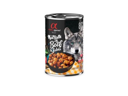 alpha spirit meatballs hovadzie maso so salviou 400g