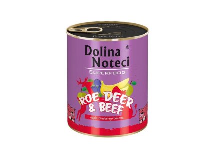 dolina noteci superfood srnec a hovadzie 800g