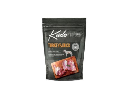 kudo dog lg junior mini turkey duck 3kg