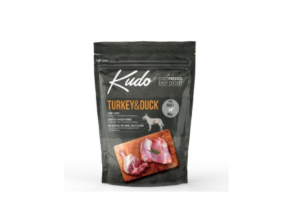 kudo dog lg adult mini turkey duck 3kg
