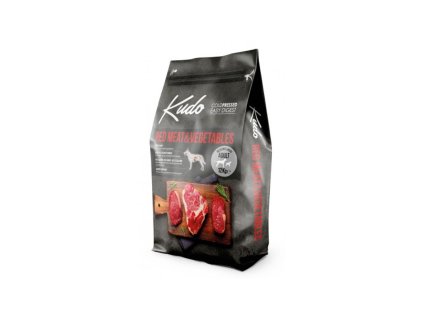kudo dog lg adult mediummaxi red meat 12kg