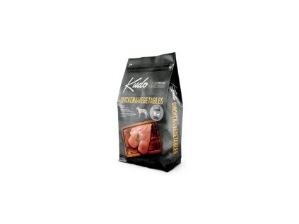kudo dog lg junior all size chicken vegetables 12kg