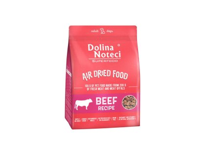 dolina noteci superfood air dried adult dog hovadzie 1kg