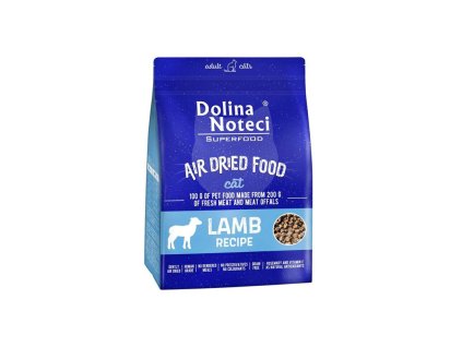 dolina noteci superfood air dried adult cat lamb 1kg