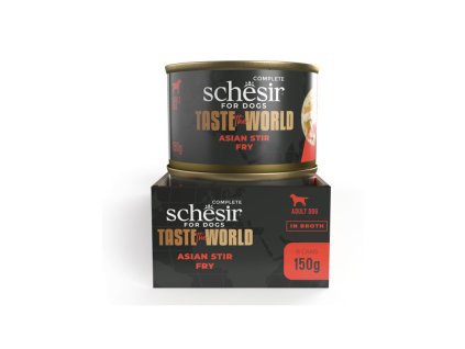 schesir dog taste the world asian stir fry 150g
