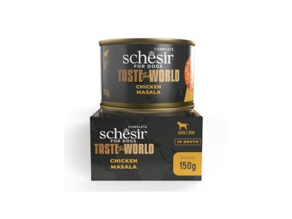 schesir dog taste the world chicken masala 150g