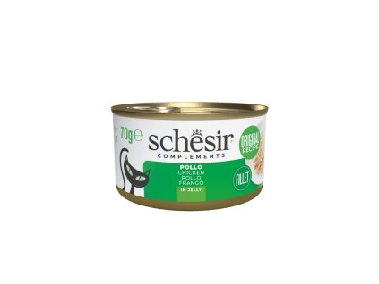 schesir jelly cat kuracie filety 70g