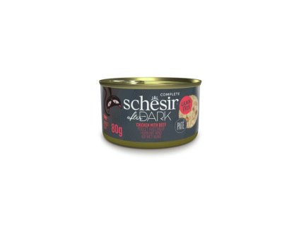 schesir cat after dark pate pasteta z kuracich filet s hovaedzim 80g