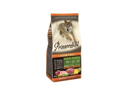 primordial gf adult dog deer turkey 12kg