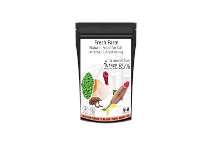 fresh farm no grain sterilized cat morka a sled 14kg
